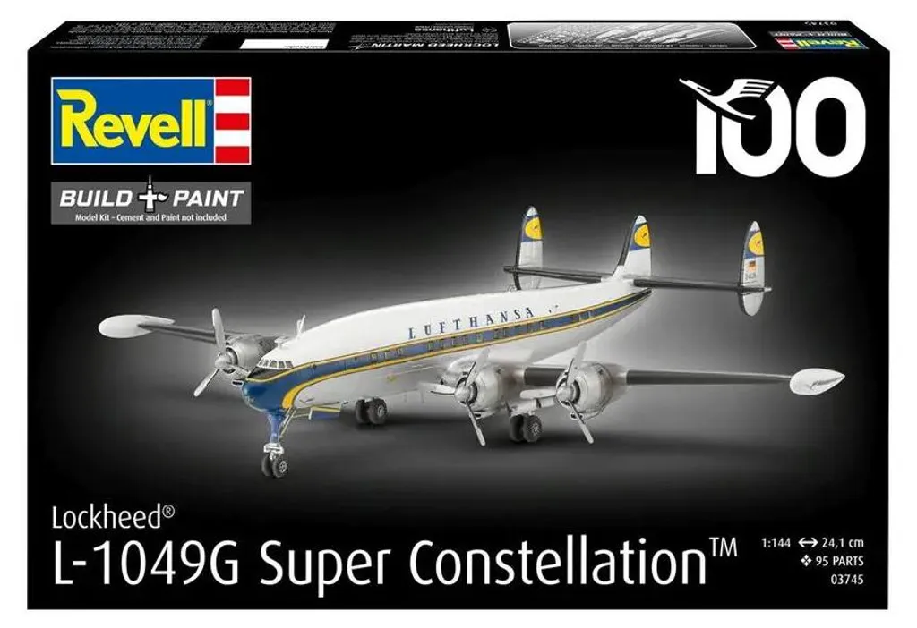 Maquette d'avion à construire Lockheed L-1049G Super Constellation - 4