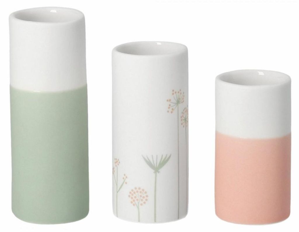 Räder Design Mini Vasen Frühlingsfarben (3-teilig) Produktbild 
