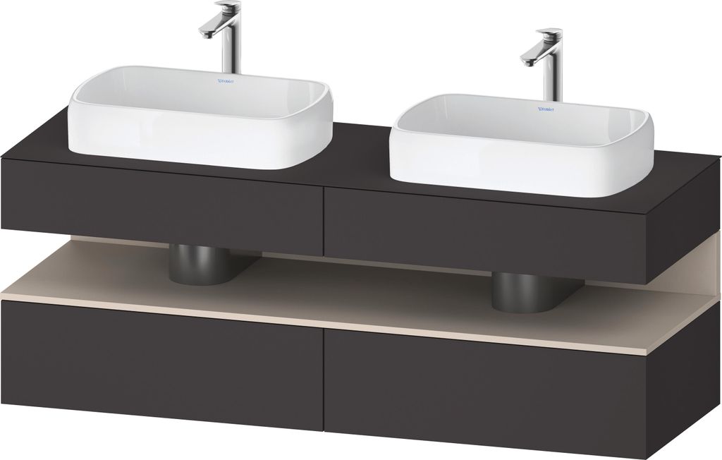 DURAVIT QA4779083800010 QAT KWTU WH Ek. 1600x550x600 Gt Smt