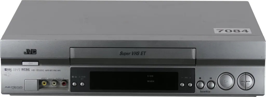 Magnétoscope JVC HR-S5950EU - Technologie S-VHS ET et Son Hi-Fi Stéréo