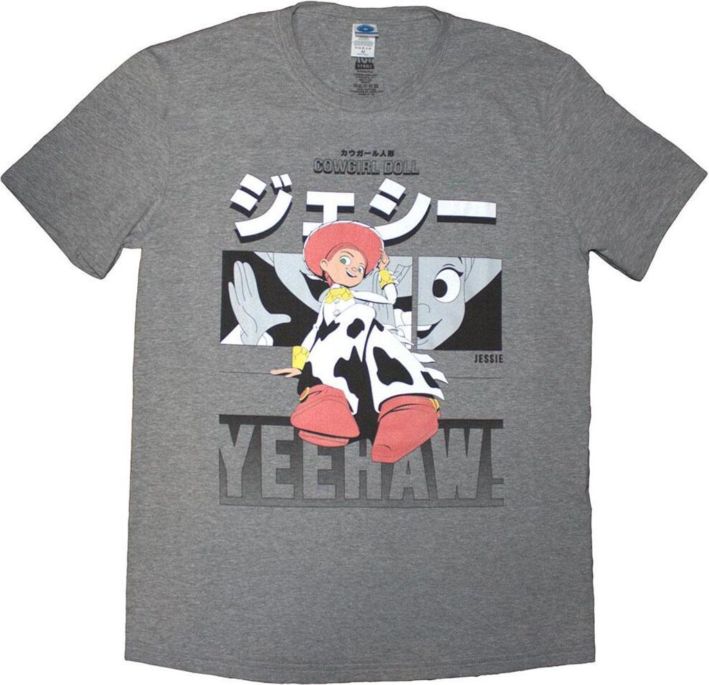 Toy Story - "Yeehaw" T-Shirt für Herren/Damen Uni RO13804 (M) (Grau)
