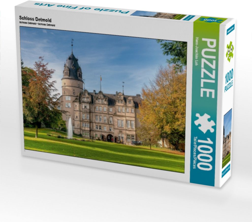 Calvendo Schloss Detmold 1000 Teile Puzzle quer 640x480mm, Loh Hans-Joachim; 7359608