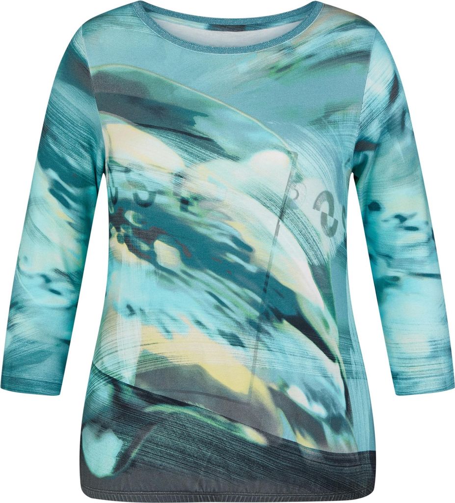 Rabe Moden T-Shirt Pfauenblau 40