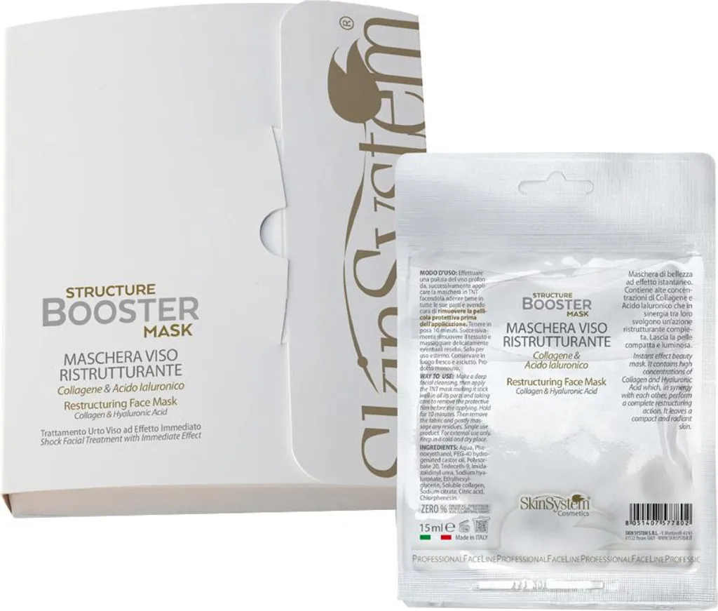 SkinSystem Structure Booster Mask 5x15ml - Masque visage restructurant