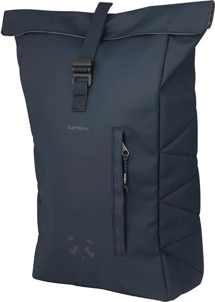 Sac à Dos Rolltop 16L avec Compartiment PC : Noir Résistant et Léger - 14