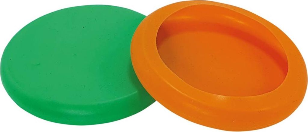 Nobby Dosendeckel für 800 g/1200 g Dosen grün/orange