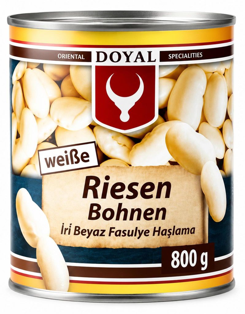 Haricots blancs géants beurre 800 g Doyal Image du produit 