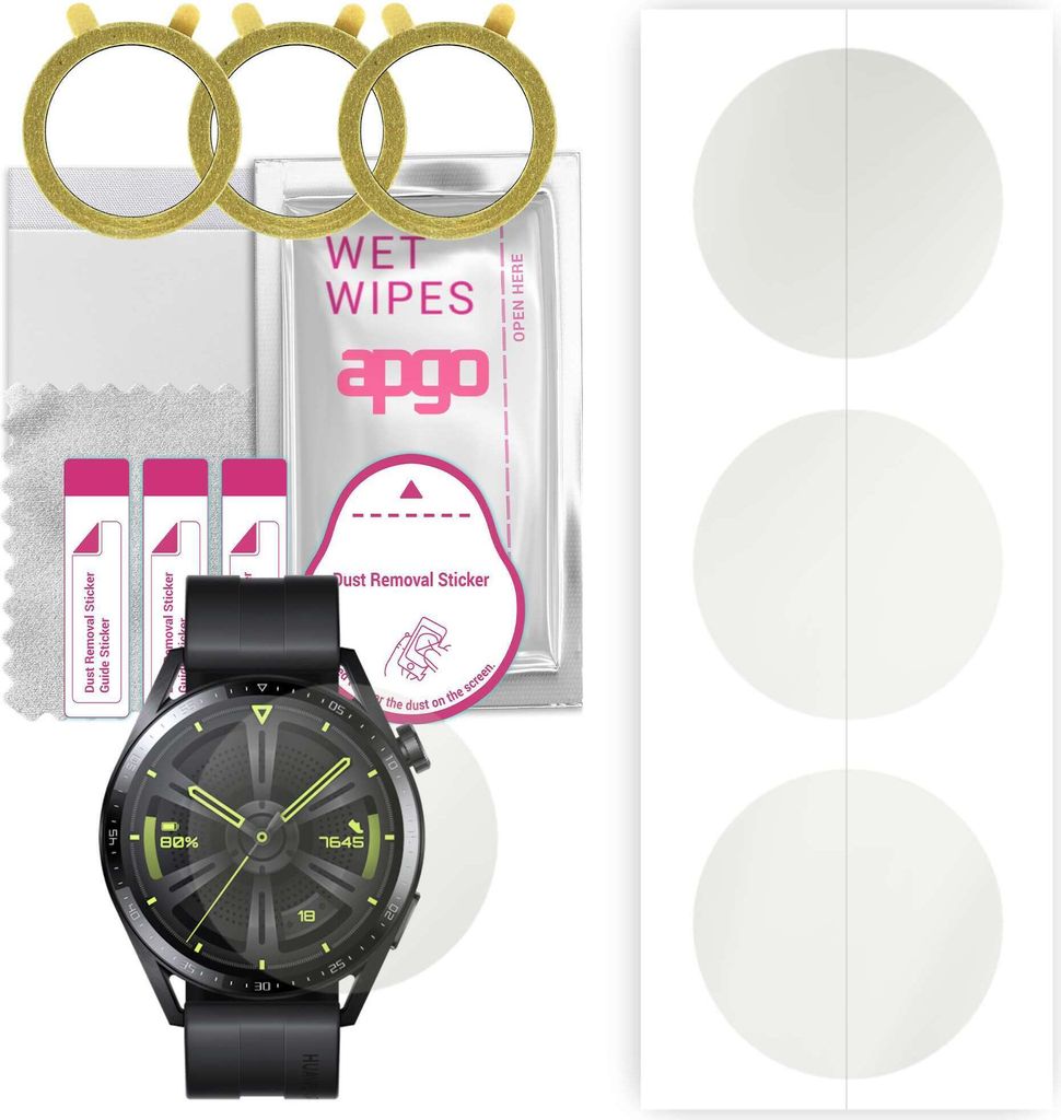 apgo 3 Stück Schutzfolie, Matt, kompatibel mit Huawei Watch Produktbild 