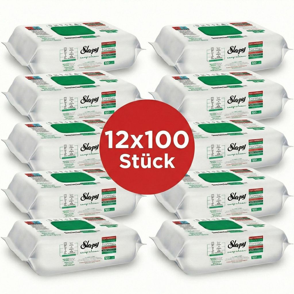 Sleepy Easy Clean Oberflächenreinigungstücher White Soap Produktbild 