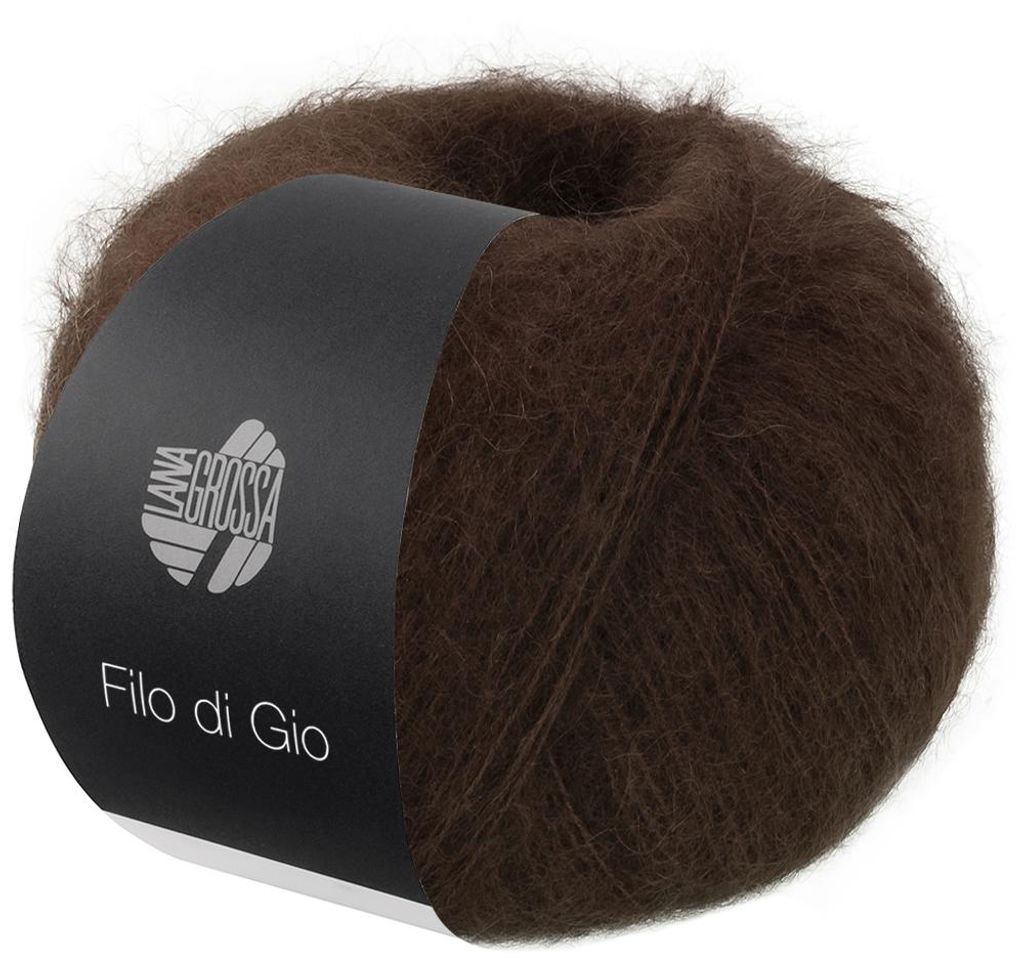 Lana Grossa - Filo di Gio 0006 dunkelbraun