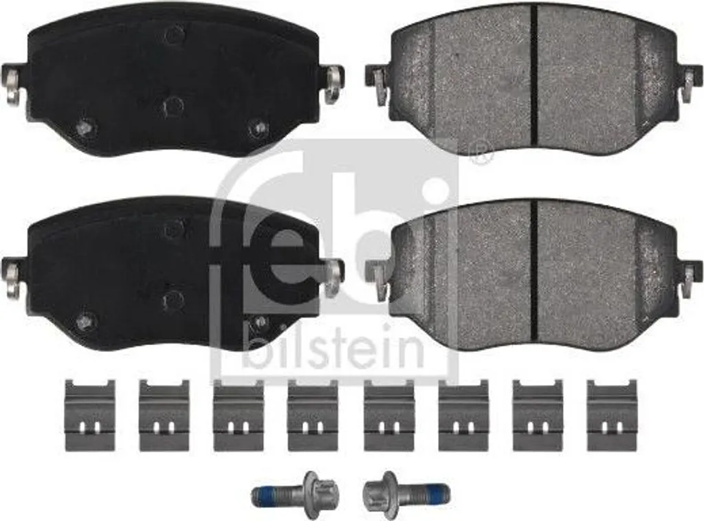 Plaquettes de frein FEBI 177333 contre les bruits et l'usure 410608885R