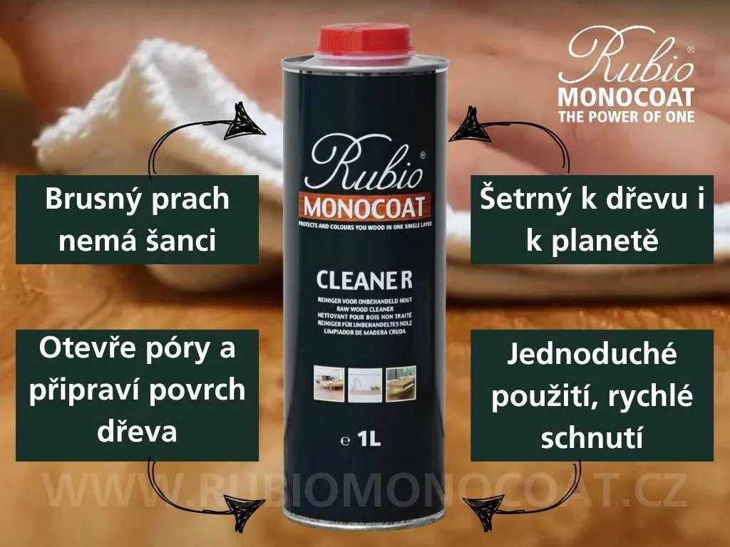 Rubio Monocoat | Detergente - detergente per legno grezzo