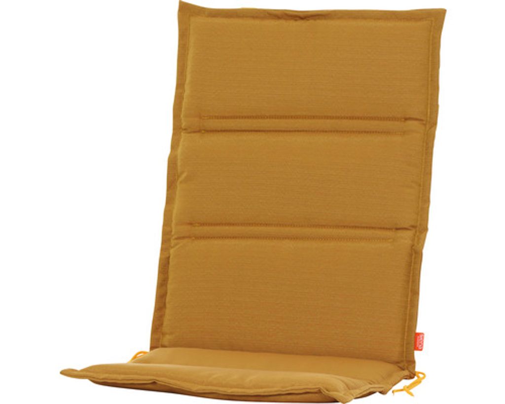 A single seat cushion for a chair or lounger.