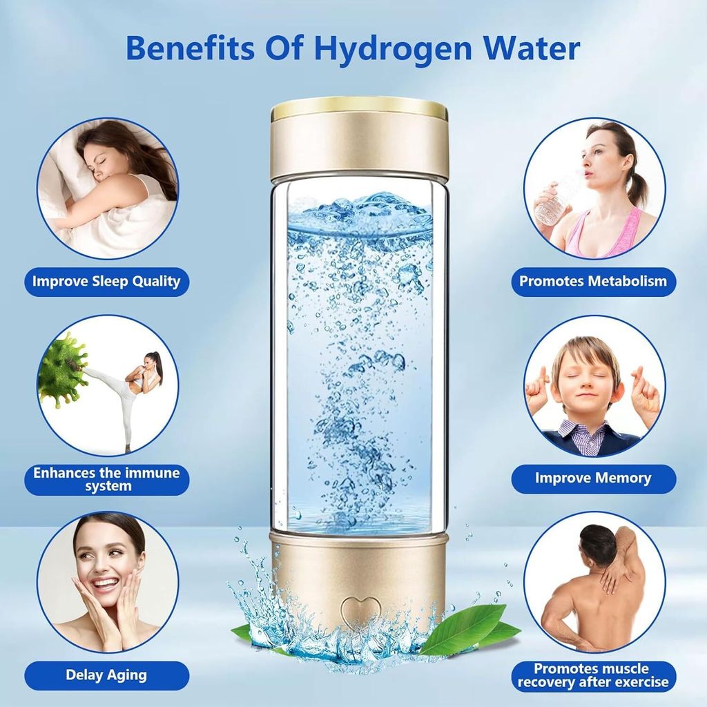 Wasserstoff Wasserflasche, Tragbare Wasserstoff Wasser Produktbild 8