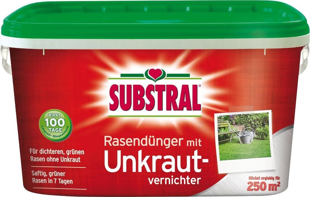 Substral Rasen-Dünger mit Unkrautvernichter - 5 kg Produktbild 