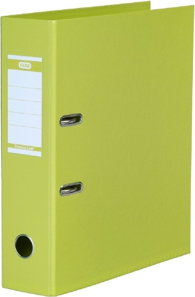 Ordner Strong-Line A4 PP 8cm hellgrün Packung mit 10 Stück