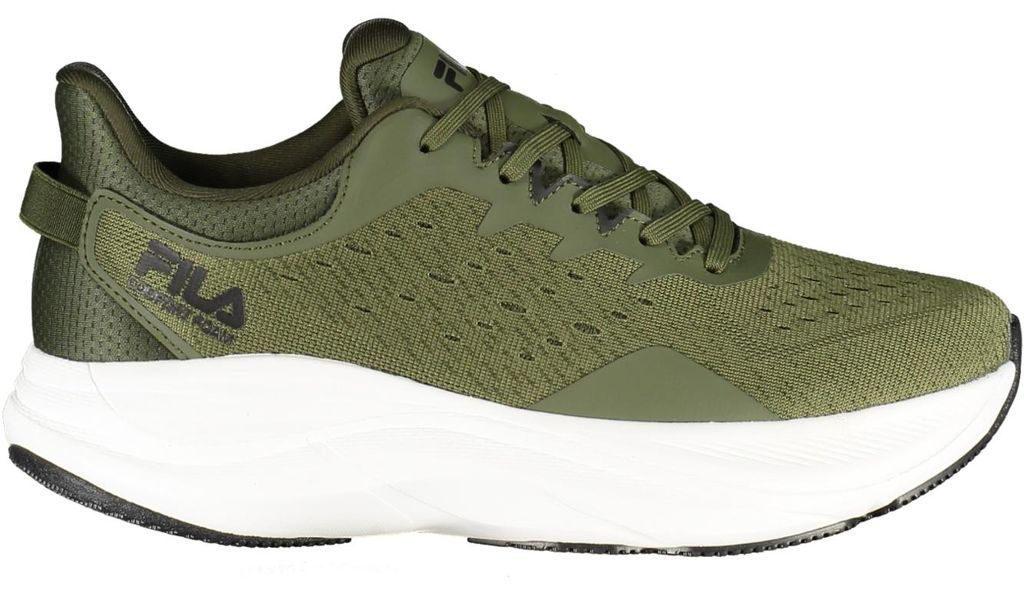 Grüner Herrensportschuh: Retro-Design, Komfortschaum, herausnehmbar