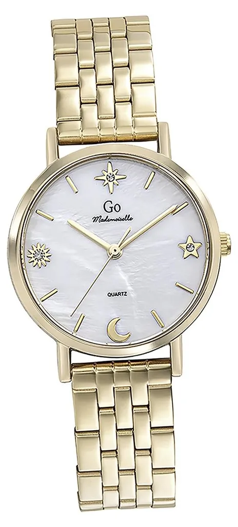 Montre femme dorée GO inoxydable Mademoiselle : le bijou qui ne ternit pas
