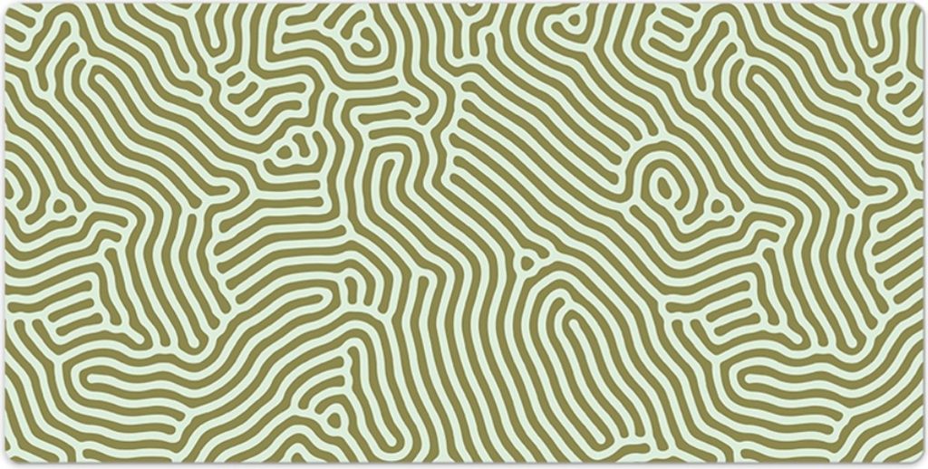 Schreibtischmatte - Tischunterlage - Mauspad - 90x45 cm - Labyrinth