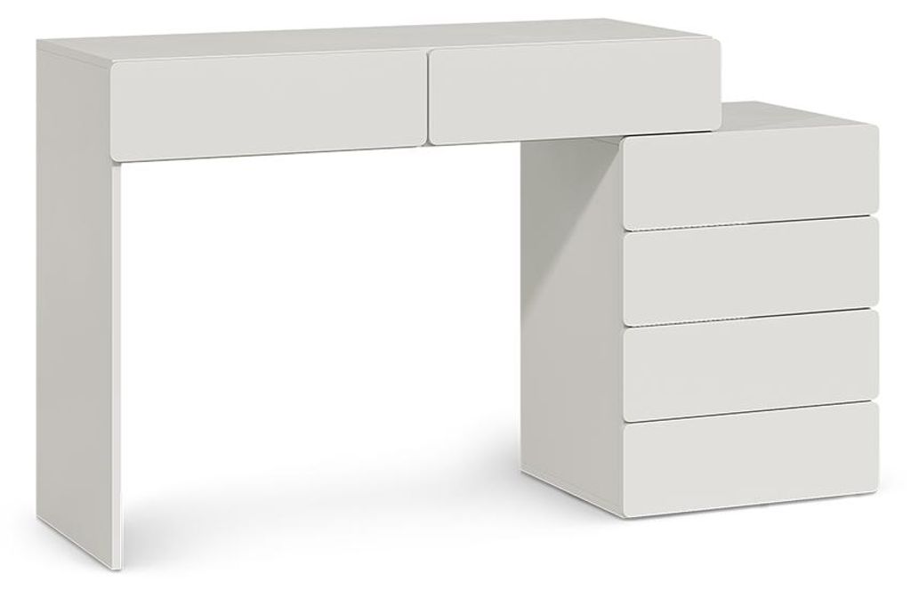 Schminktisch Vicco Alvia Weiß 100 cm mit 6 Schubladen, Produktbild 