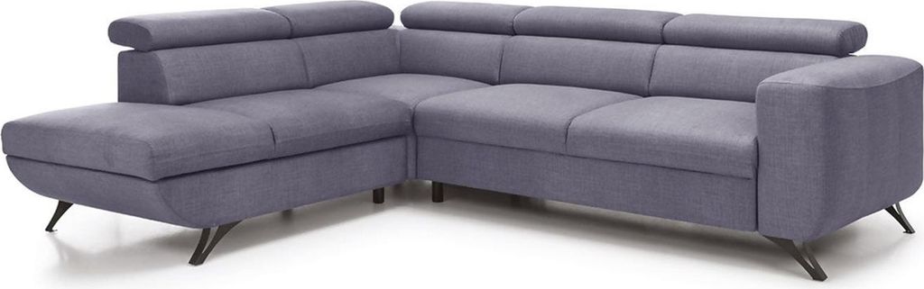Moderne Schlafcouch Schlafsofa Bettfunktion Sofa Couch Polster Sitzgarnitur Ecke