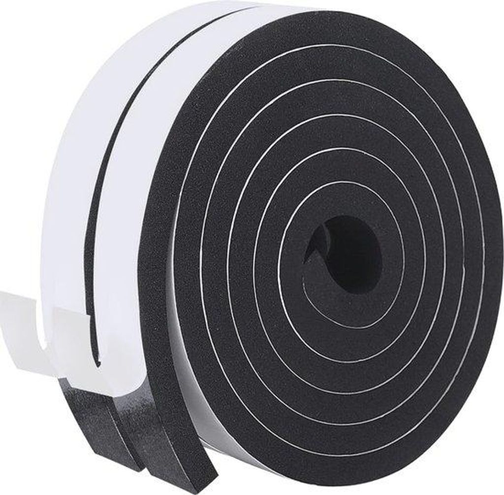Wetterdichter Türdichtung 7,5x8,5cm selbstklebend 2m