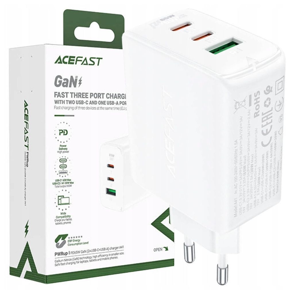 ACEFAST A41, Vnitřní, AC, Bílá Obrázek produktu 
