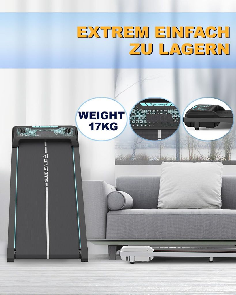 GEARSTONE Bežecký pás Elektrický bežecký pás pre domácnosť Obrázok produktu 3