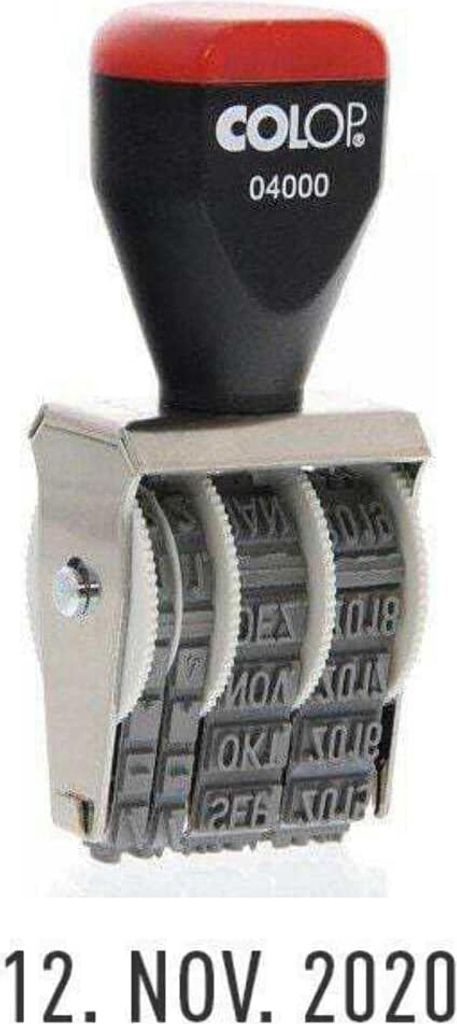 COLOP 04000 Datumstempel - 4 mm Datum