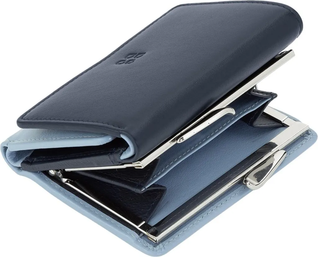 Porte-monnaie en Cuir Véritable DuDu Corsica Format Compact de 11 cm RFID - 5