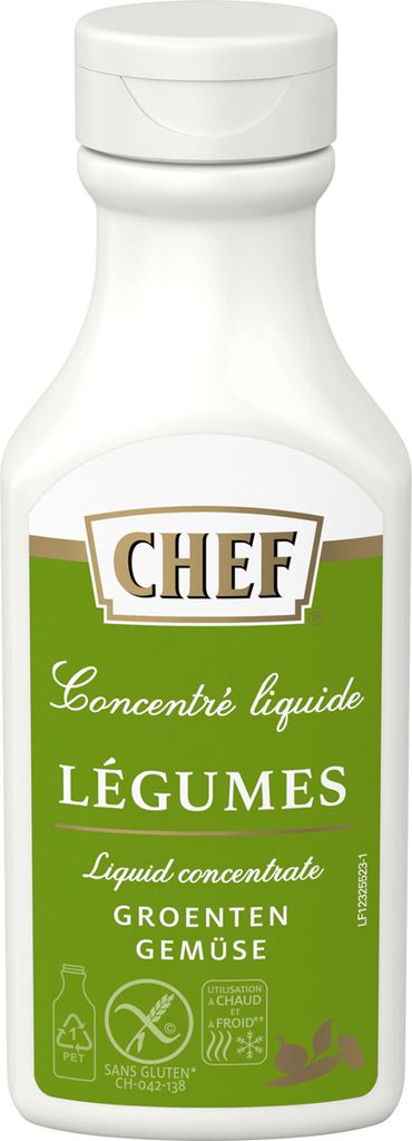 Koncentrát zeleninového vývaru CHEF je vhodný pro přípravu Obrázek produktu 