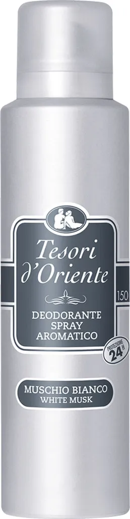 TESORI D'ORIENTE Deodorante Spray Aromatico - Muschio Bianco 150ml