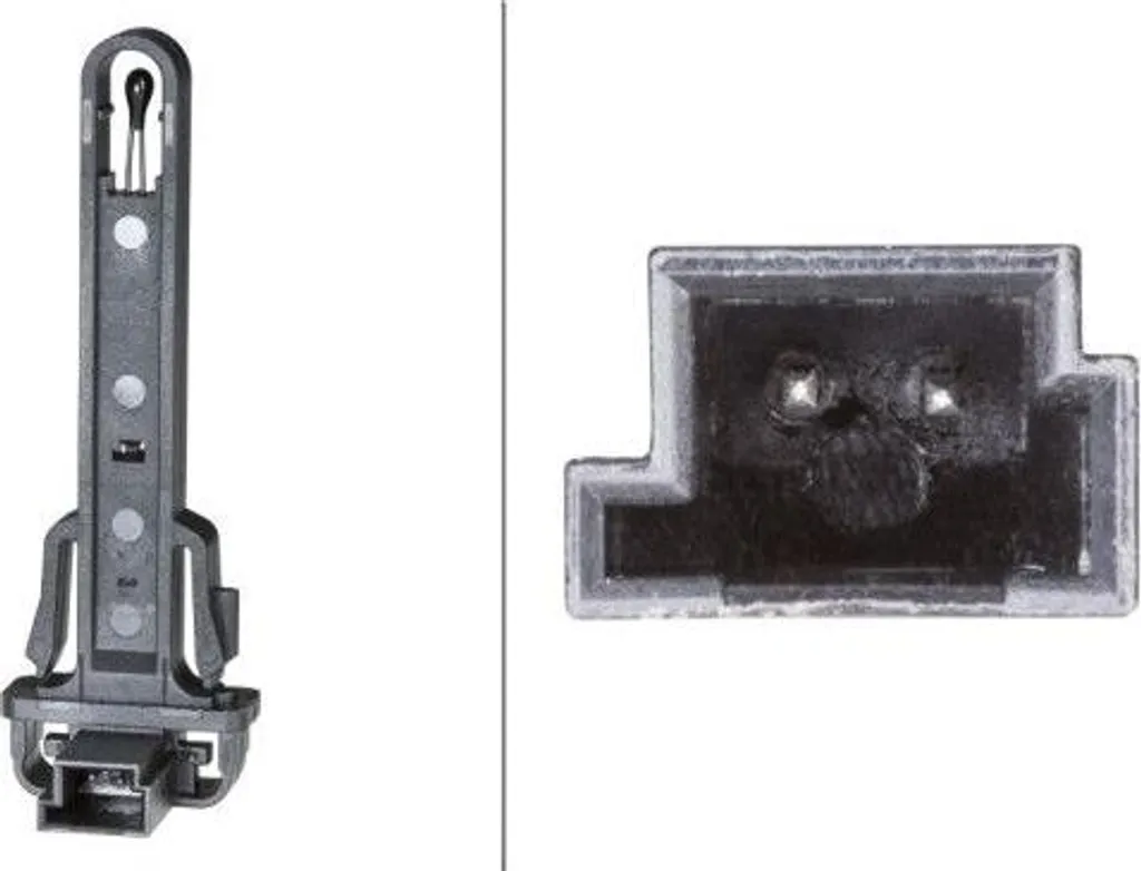 HELLA 6PT 009 104-151 Sensore temperatura interna OE 6930015 compatibile con 1er E81, 1er E87, 1er E88, 1er E82, 2er F45, 2er F46, 3er E46, 3er E90, Serie 3 E93, Serie 3 E92, Serie 3 E91, Serie 7 E65, I3, X1, X3, C3, C4, C4, C5, C6, DS3, DS5, Mini, Clubman, Countryman, 3008, 307, 308, 407, 5008 - 1
