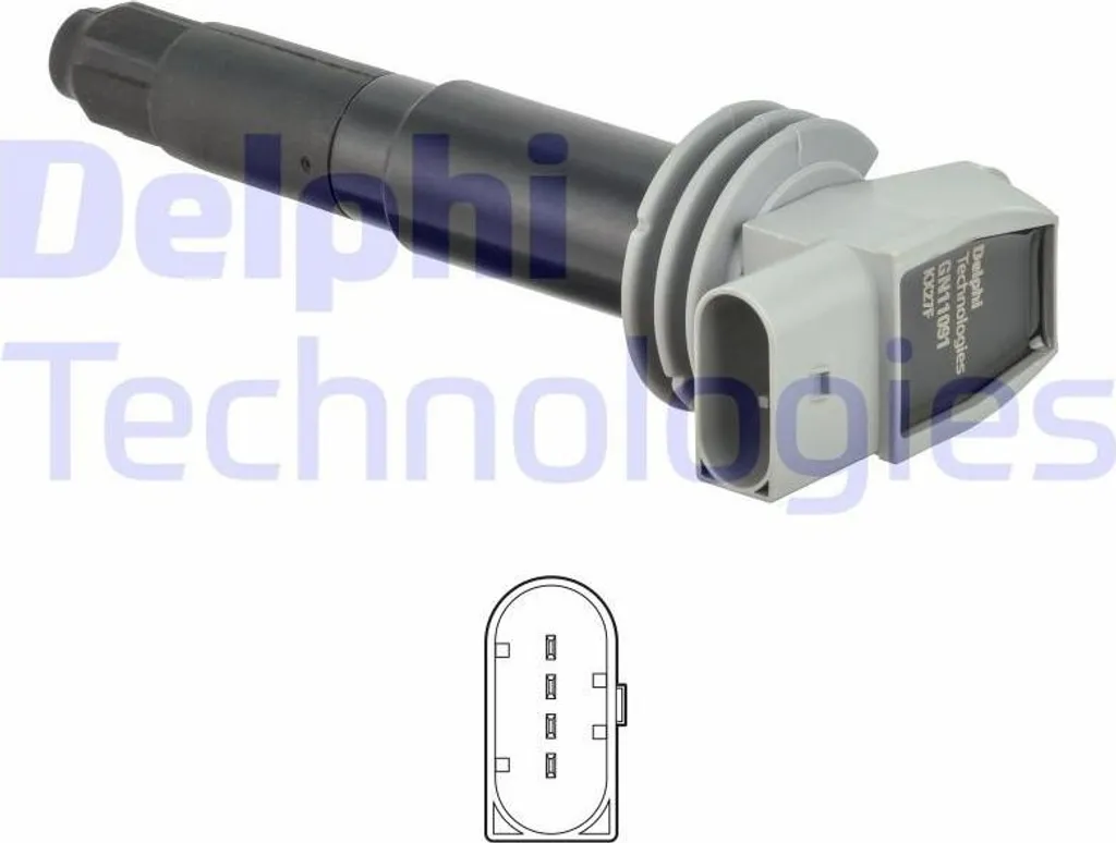 Bobine d'allumage Delphi GN11091 pour corriger les ratés et les démarrages