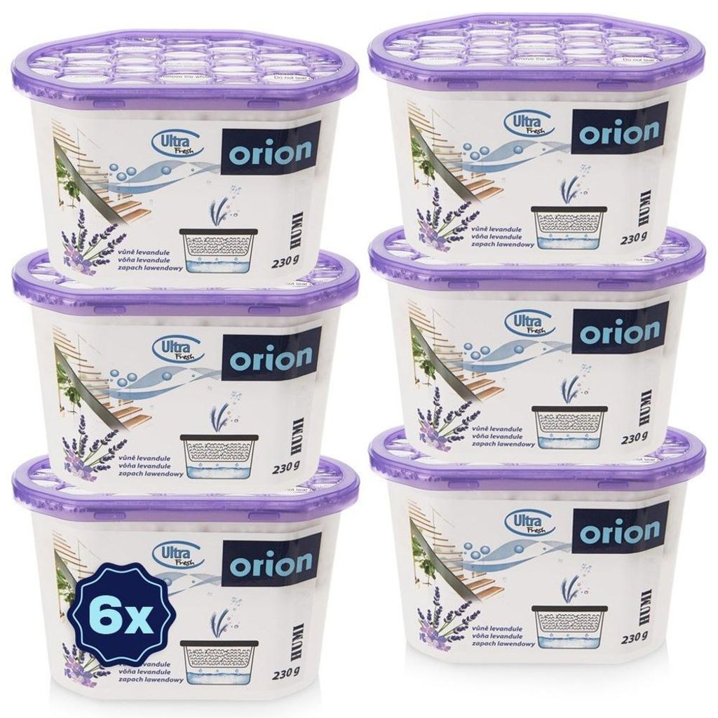 Orion | Pohlcovač vlhkosti sada 6 ks 230 g - Granulátový Obrázok produktu 