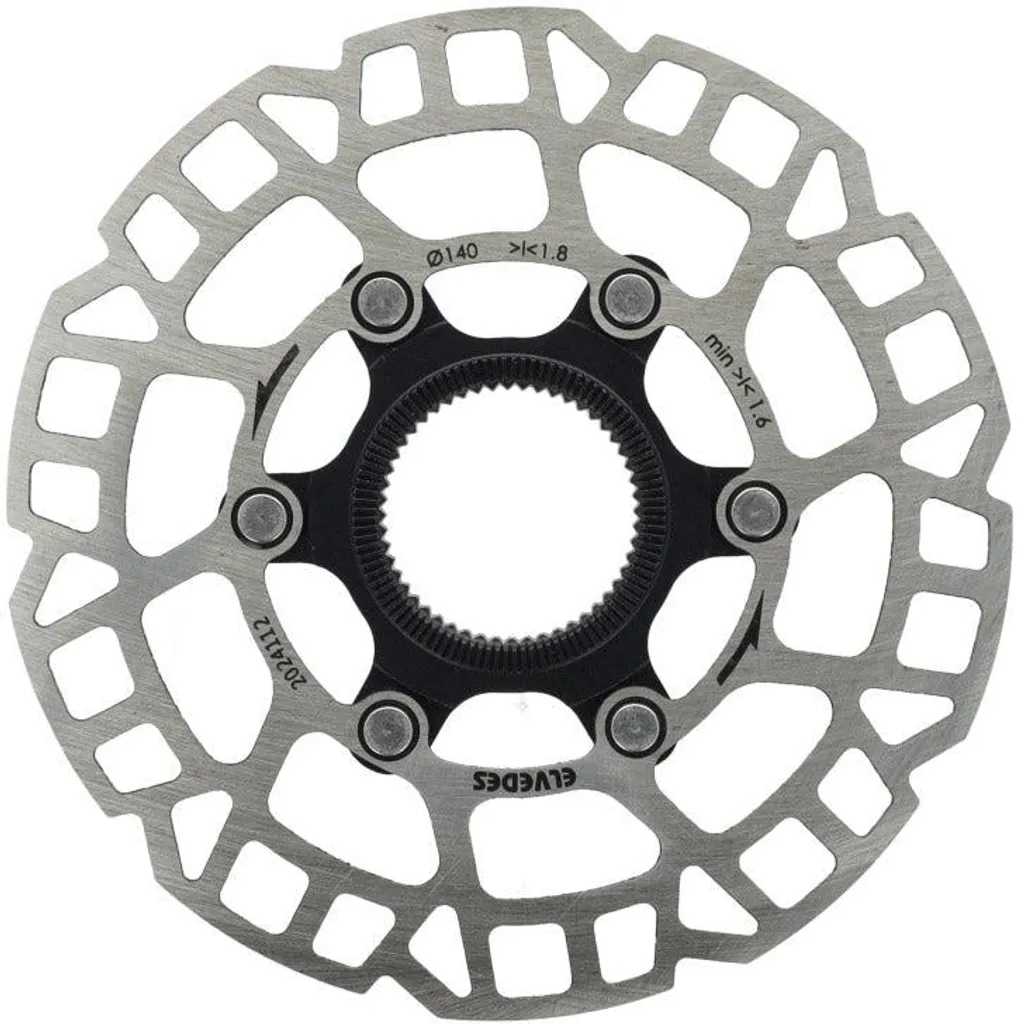 Disque de frein Elvedes Centerlock ø140mm épaisseur 1,8mm haute précision
