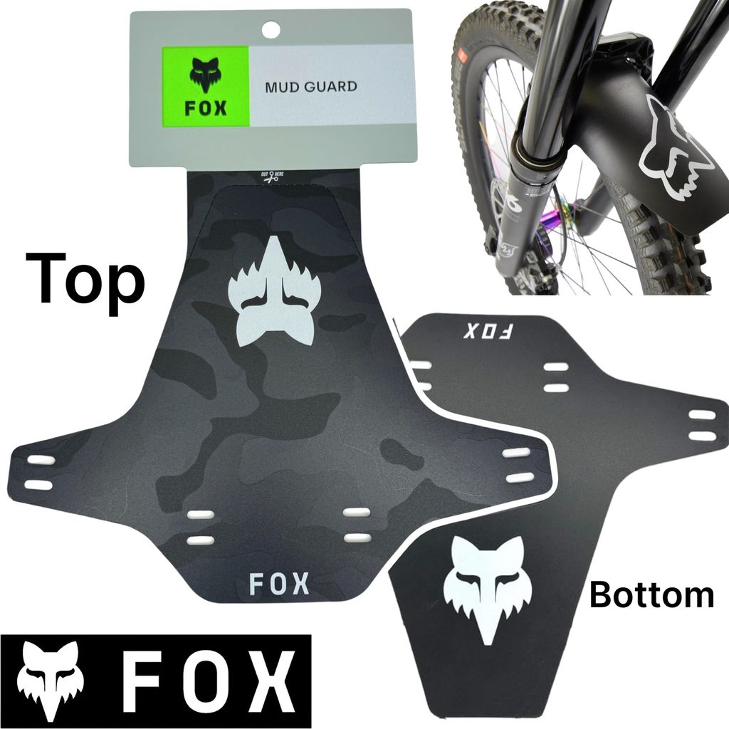 Fox Mud Guard Fahrrad Schutzblech Gabel Fender Retro Camo