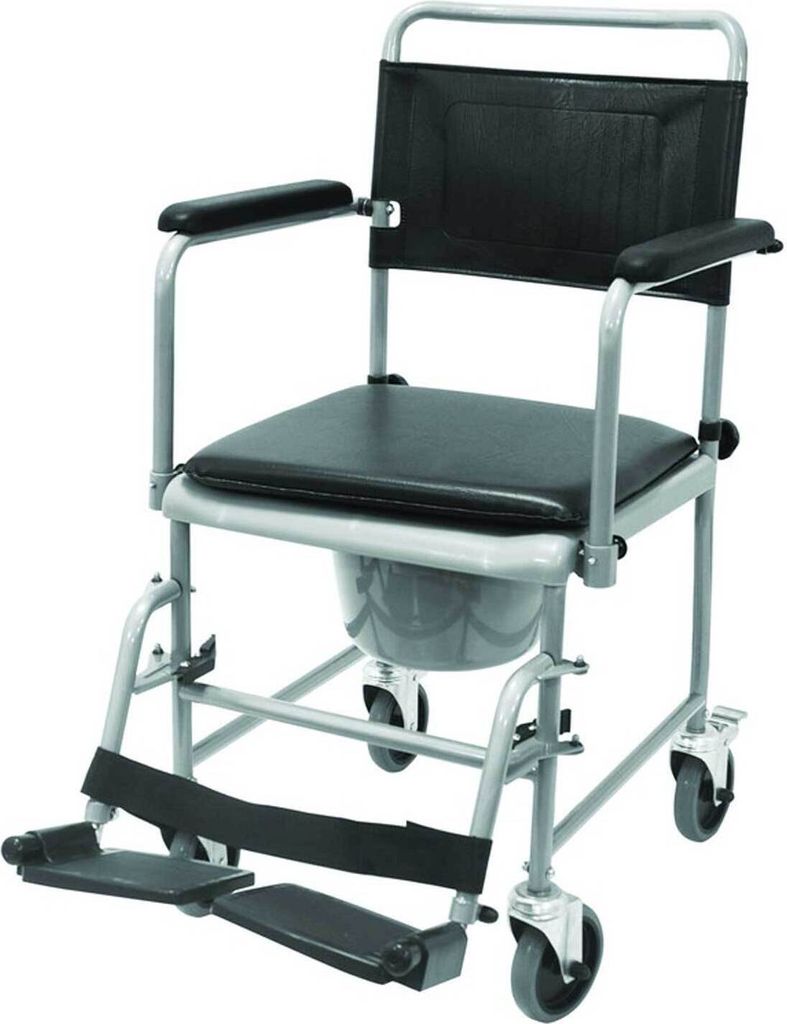 Drive TRS 130 Toilettenrollstuhl Toilettenstuhl mobil Produktbild 