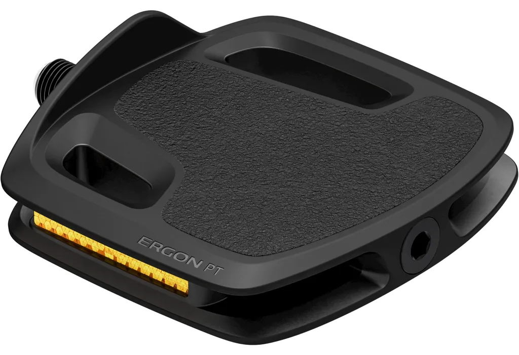 Ergon PT Pédales de Vélo Plates Urbaines Noir Taille S pour Cyclistes