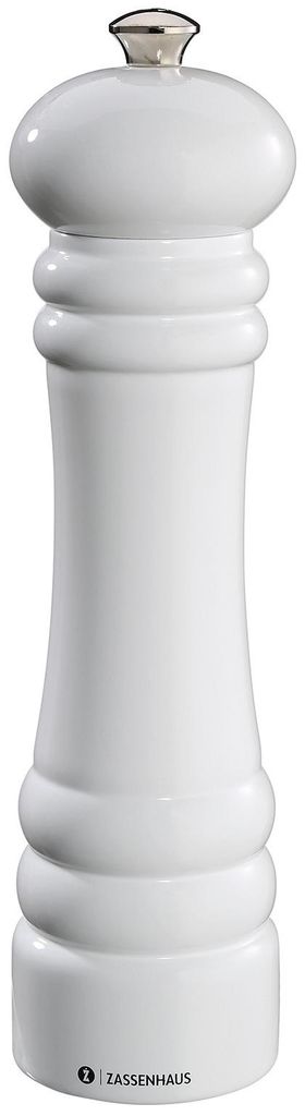 Zassenhaus Salzmühle BERLIN 24 cm weiß glänzend 20441 Zdjęcie produktu 