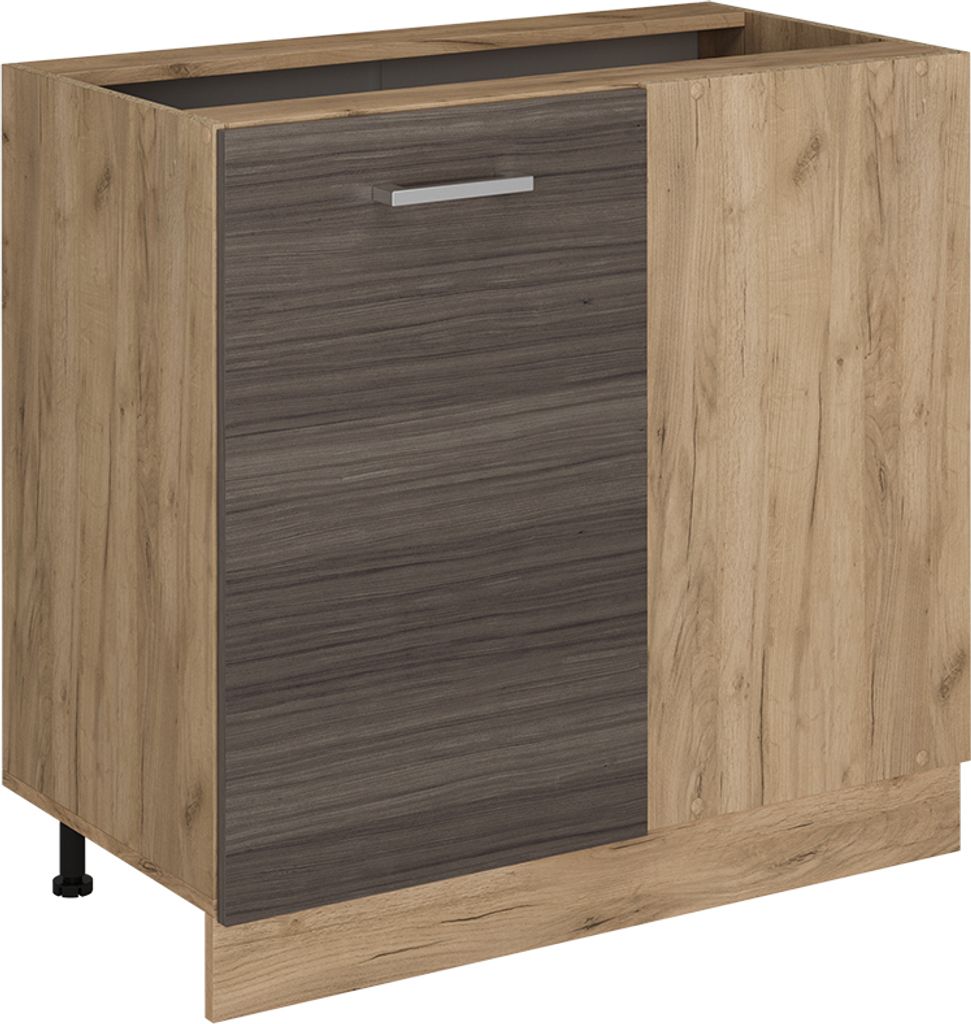 Eckunterschrank Vicco R-Line Edelgrau 86 cm ohne Produktbild 