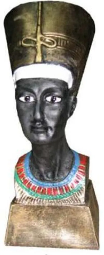 Sculpture Égyptienne pour Déco Salon - Buste Néfertiti Antique 32cm