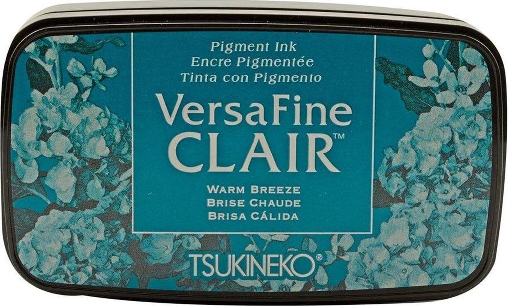 Tsukineko VersaFine clair Stempelkissen Warm Breeze / Türkis