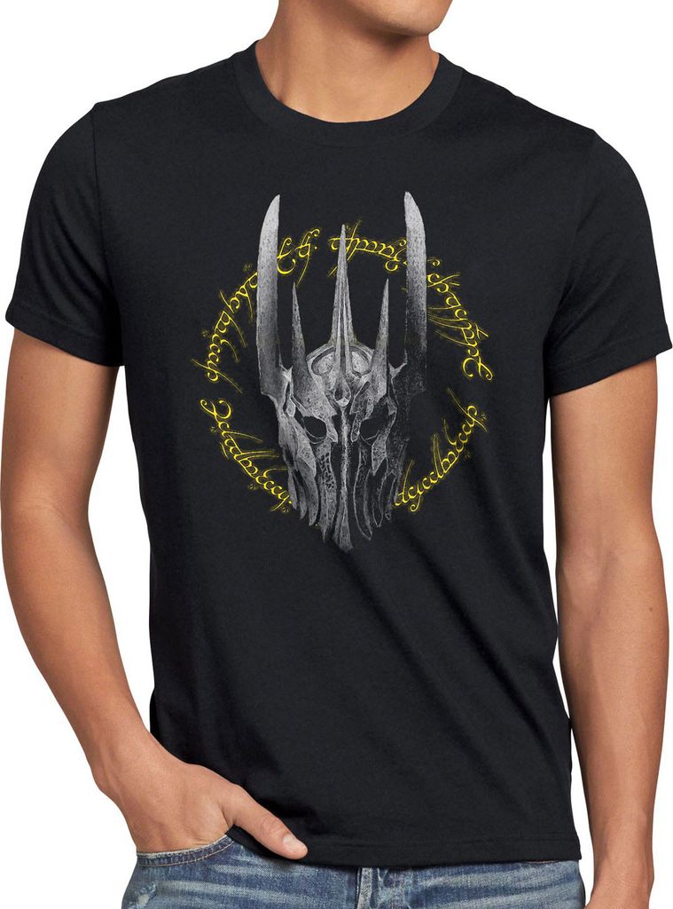 style3 Dunkle Ringe Herren T-Shirt Neuseeland Auenland