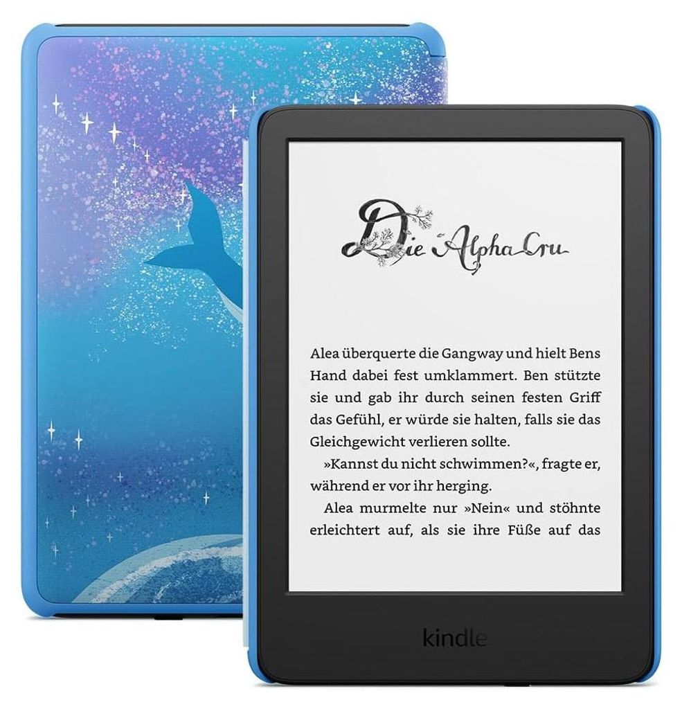 Amazon Kindle Kids, 15,2 cm (6"), E Paper, AZW, AZW3, DOC, Immagine del prodotto 