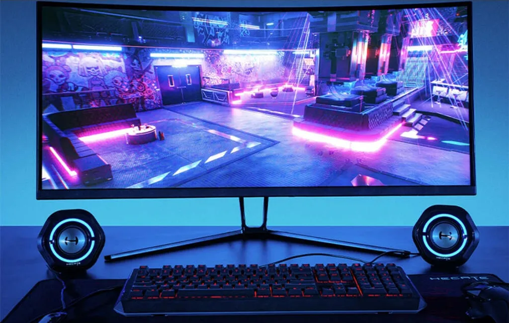 Edifier G1000 Enceintes Gaming Compactes pour PC et Consoles Bluetooth Noir