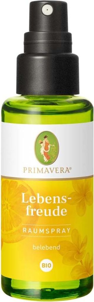 PRIMAVERA Lebensfreude Raumspray bio - belebend, 50 ml Produktbild 