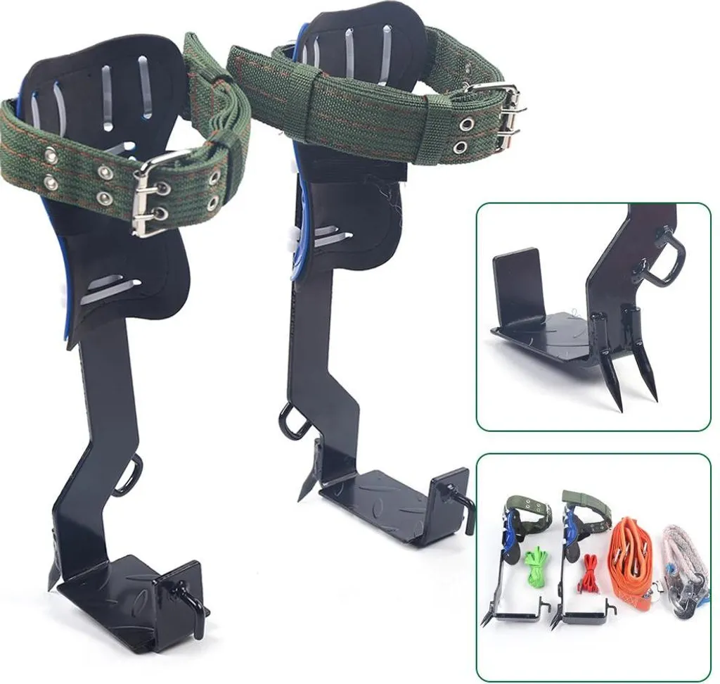 Grimper aux arbres sans risque : kit complet avec harnais de sécurité