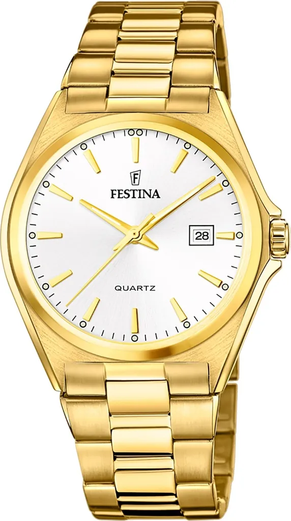 Orologio Festina F20555/2 Oro Uomo Acciaio Inossidabile - Eleganza Casual