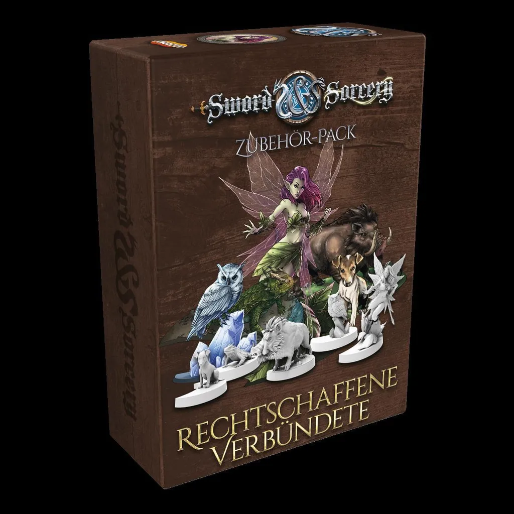 Jeu Sword & Sorcery Extension Alliés Vertueux pour Mode Coopératif